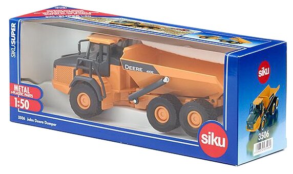 Масштабная модель Siku John Deere Dumper 410E 1 : 50 - фото №2