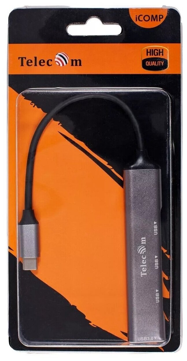 Telecom Type-C - USB3.0 / 3xUSB2.0 20cm TA308C