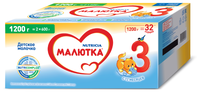 Смесь Малютка (Nutricia) 3 (с 12 месяцев) 1200 г