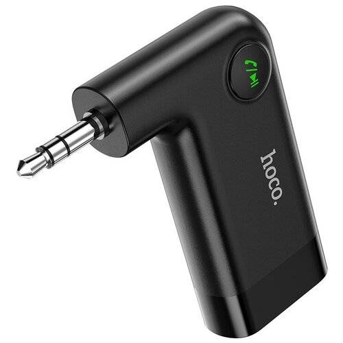 Ресивер Hoco E53 Dawn Sound Bluetooth USB AUX с микрофоном, цвет чёрный