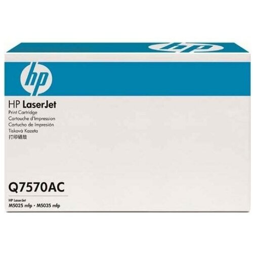 Картридж HP Q7570AC для LJ M5025/M5035mfp черный 15000стр тонер картридж 7q q7570a для hp lj m5025 lj m5035 чёрный 15000 стр