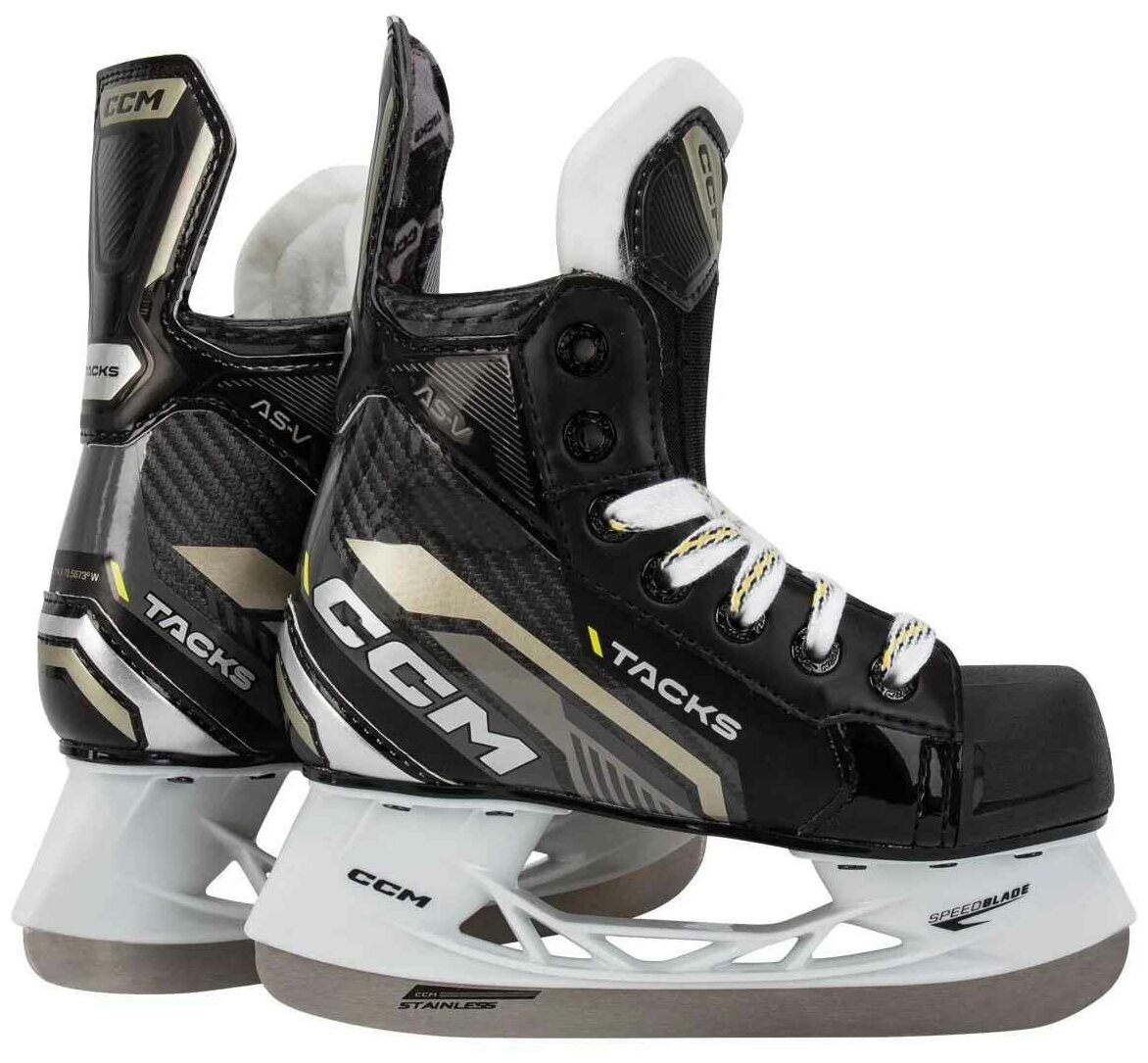 Коньки хоккейные CCM SK Tacks AS-V YTH (12.5 REGULAR)