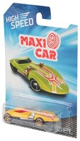 Гоночная машина Maxi Car i-F868-1.6/i-F878-1.6 1:64 7.5 см желтый