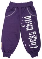 Спортивные брюки lucky child размер 28, фиолетовый