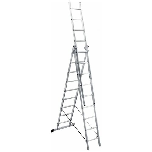 Алюминиевая трехсекционная лестница UFUK 411309