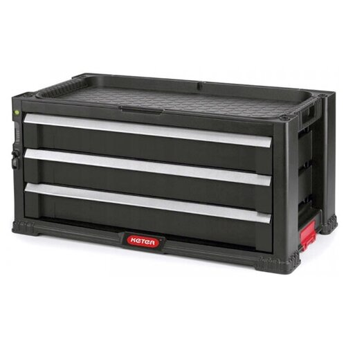 Модуль с тремя отсеками для стеллажа 3 Drawer Tool Chest System Keter 17199302