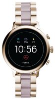 Часы FOSSIL Gen 4 Smartwatch Venture HR (stainless steel) rose gold crystals