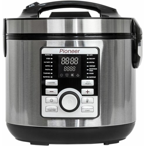 Мультиварка Pioneer MC203 с чашей 5 л с антипригарным покрытием 5G 17 автопрограмм 200 режимов Мой Рецепт йогурт суп плов 860 Вт 599000₽