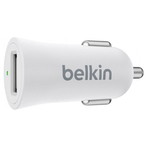 Автомобильное зарядное устройство Belkin MIXIT Metallic (F8M730bt), белый