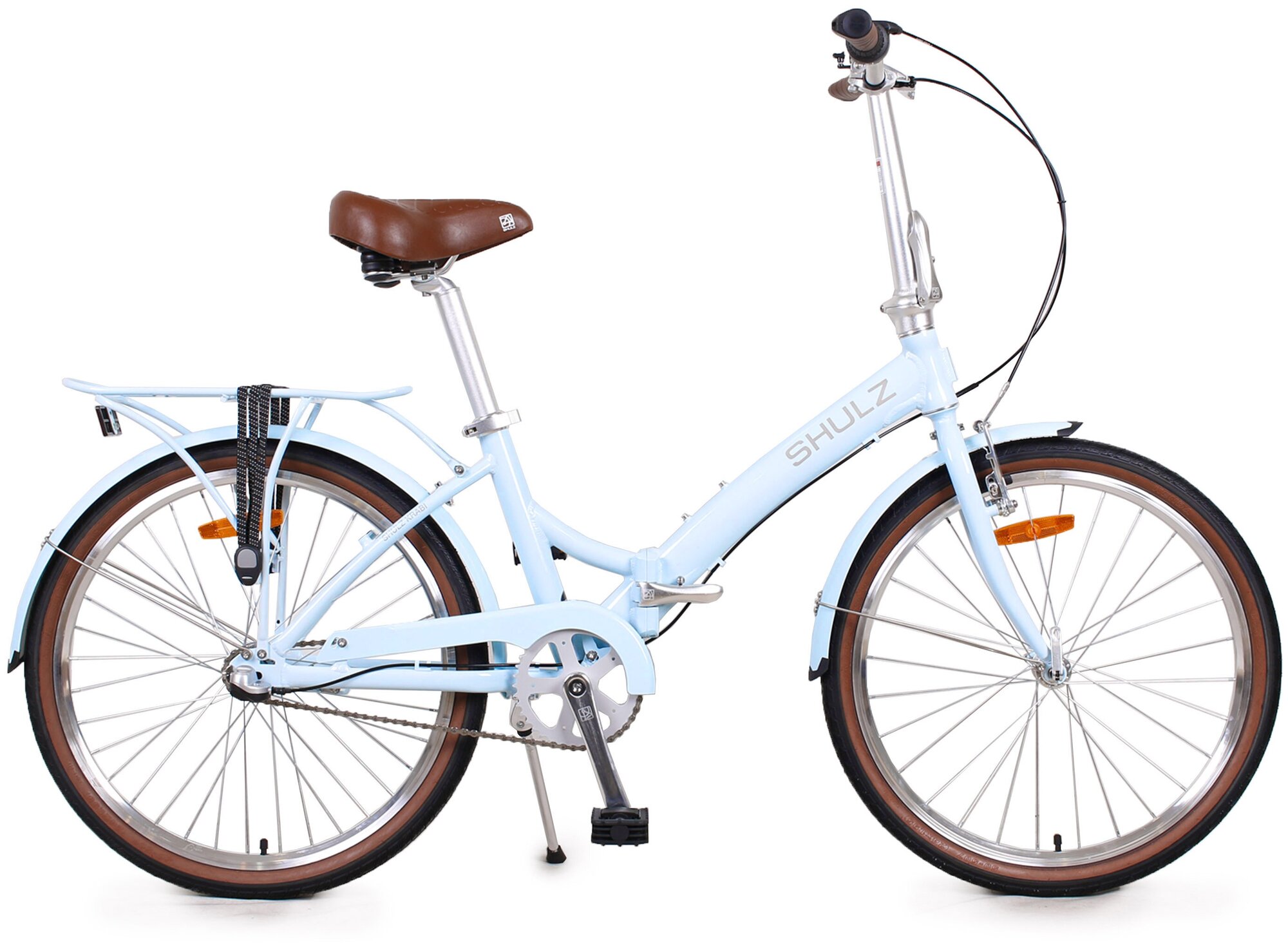 Складной велосипед Shulz Krabi Coaster голубой