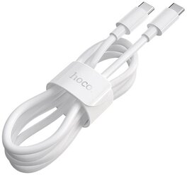 Cable / Кабель Type-C HOCO X51 High-power для Type-C, 100W, 5.0 A, длина 2.0 м, белый