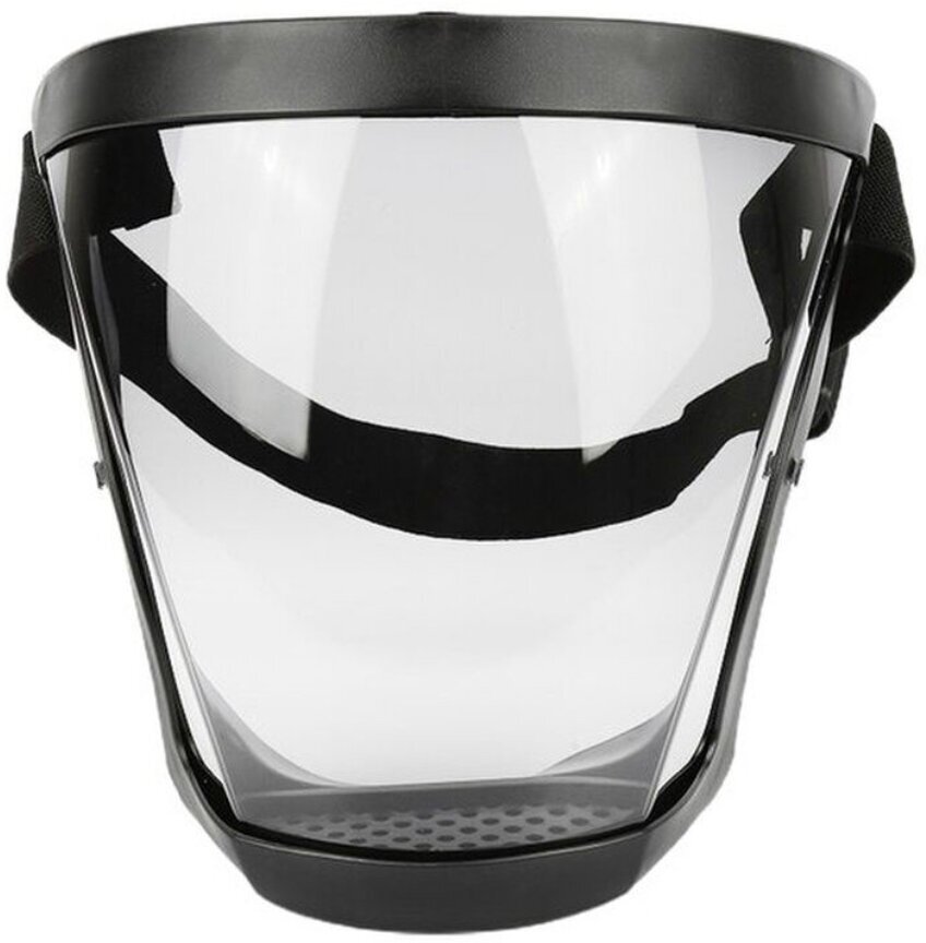 Щиток защитный лицевой прозрачный, слесарная маска - фотография № 3