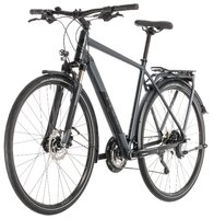 Дорожный велосипед Cube Kathmandu Pro (2019) iridium/black 50 см (155-162) (требует финальной сборки