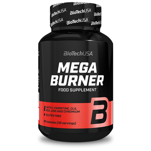 BioTechUSA жиросжигатель Mega Burner, 90 шт., нейтральный жиросжигатель biotechusa mega burner 90 шт капсулы