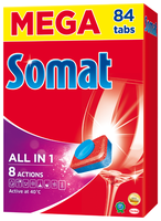 Somat All in 1 таблетки для посудомоечной машины 24 шт.