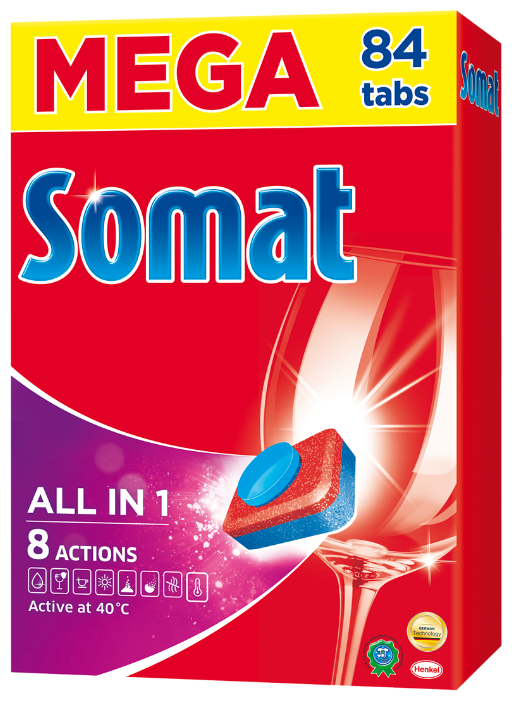 Somat All in 1 таблетки для посудомоечной машины