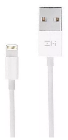 Кабель XIAOMI ZMI, USB A(m), Lightning (m), 1м, MFI, белый [al813c white] - фото №4