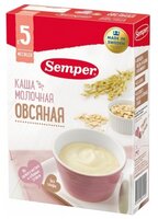 Каша Semper молочная овсяная (с 5 месяцев) 200 г