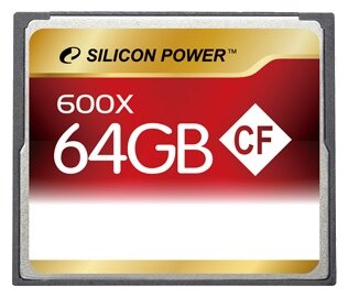 Карта памяти Silicon Power CF 64GB 600X R90/W70MB/s (SP064GBCFC600V10)