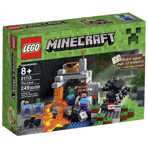 LEGO Minecraft 21113 Пещера, 249 дет. конструктор lego minecraft 21141 пещера зомби 241 дет