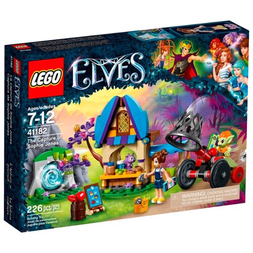 Конструктор LEGO Elves 41182 Похищение Софи Джонс, 226 дет. гостиная софи