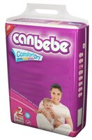 Canbebe подгузники Comfort Dry 2 (3-6 кг) 54 шт.