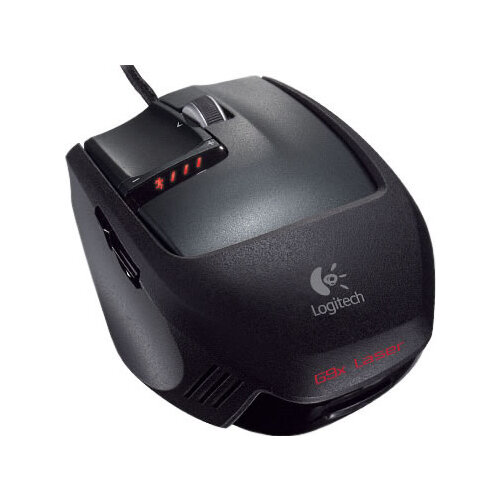 Logitech G9x Laser Mouse Black USB