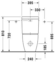 Унитаз DURAVIT Happy D.2 213409