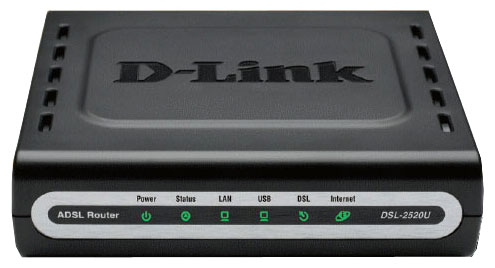 Модем D-link DSL-2520U
