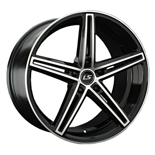 Диски LS Wheels 749 8,5x19 5x112 D66.6 ET40 цвет BKF (черный)