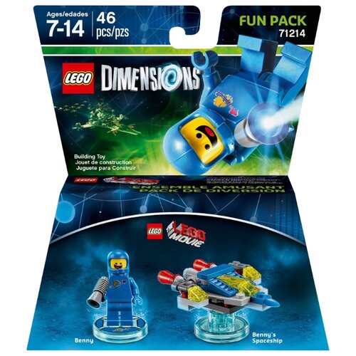 Конструктор LEGO Dimensions 71214 Бенни, 46 дет. конструктор lego toy story 30073 мини корабль 27 дет