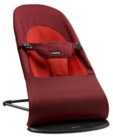 Шезлонг Baby Bjorn Balance Soft (хлопок) plum red