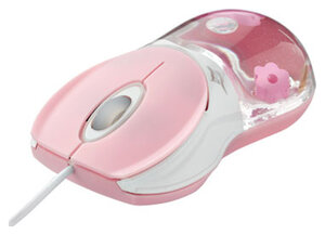 Мышь Trust Floating Flower Mouse Pink USB
