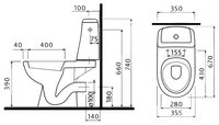 Унитаз KOLO Solo 79230
