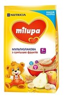 Каша Milupa (Nutricia) молочная мультизлаковая со смесью фруктов (с 7 месяцев) 210 г