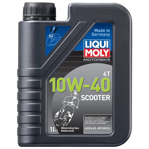 Моторное масло LIQUI MOLY Motorbike 4T 10W-40 Scooter 1л (8069)