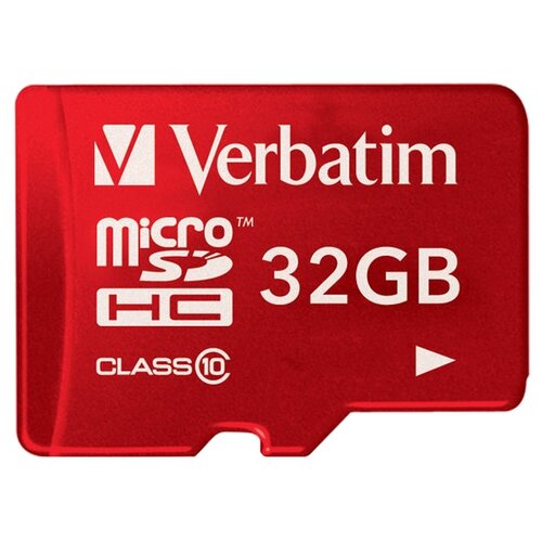 Verbatim Tablet microSDHC Class 10 UHS-1 + SD adapter