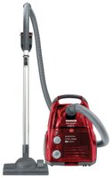 Пылесос Hoover TC 5235 011 SENSORY прозрачный красный