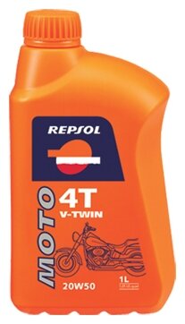 Масло моторное REPSOL MOTO V-TWIN 4T 20W-50 (1л)