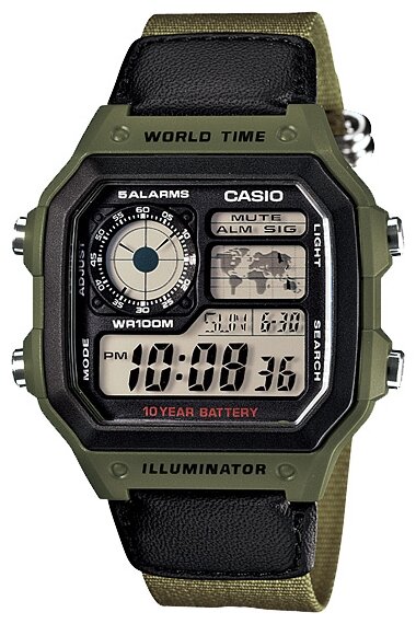 Наручные часы CASIO AE-1200WHB-3B