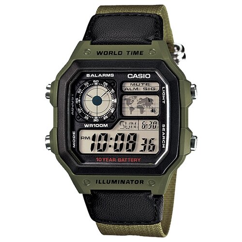 фото Наручные часы casio ae-1200whb-3b