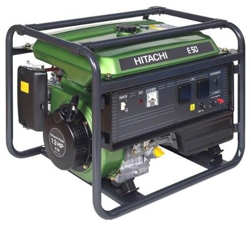 Бензиновый генератор Hitachi E50 (4200 Вт)