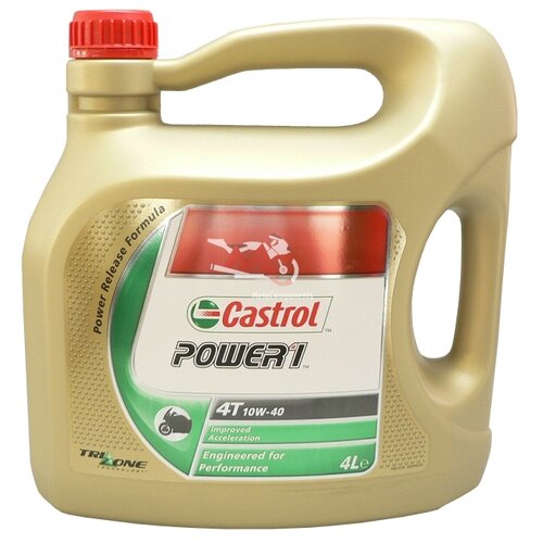 фото Моторное масло castrol power 1 4t 10w-40 4 л