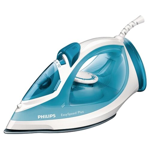 Утюг Philips GC2040 EasySpeed, синий/белый