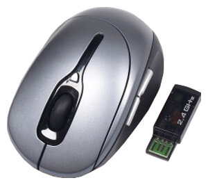 Беспроводная компактная мышь Media-Tech MT1070 Silver USB