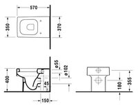 Унитаз DURAVIT Vero 211709