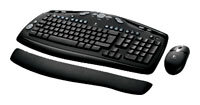 Клавиатура и мышь Logitech Cordless Desktop LX 300 Black USB+PS/2