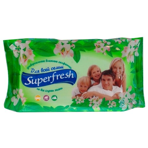 фото Влажные салфетки superfresh