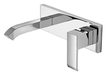 Tres Однорычажный настенный смеситель для раковины Tres Cuadro 106200