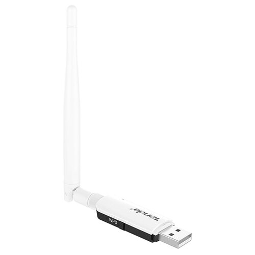 Wi-Fi адаптер Tenda U1, белый wi fi адаптер tenda u1 белый